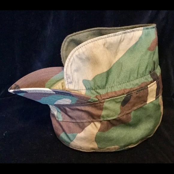 Vintage US Army Military Field Caps (3) - Picture 2 of 4